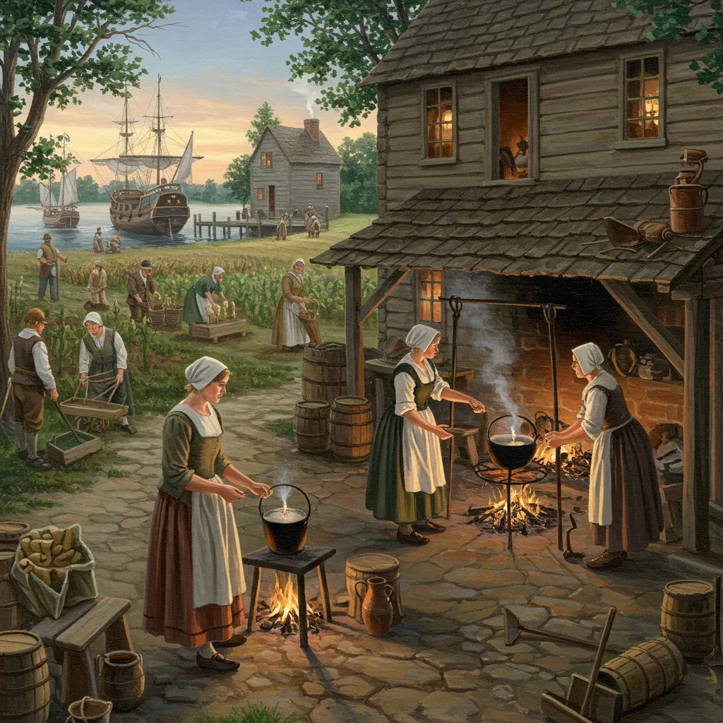 Colonial Life: Daily Routines and Practices