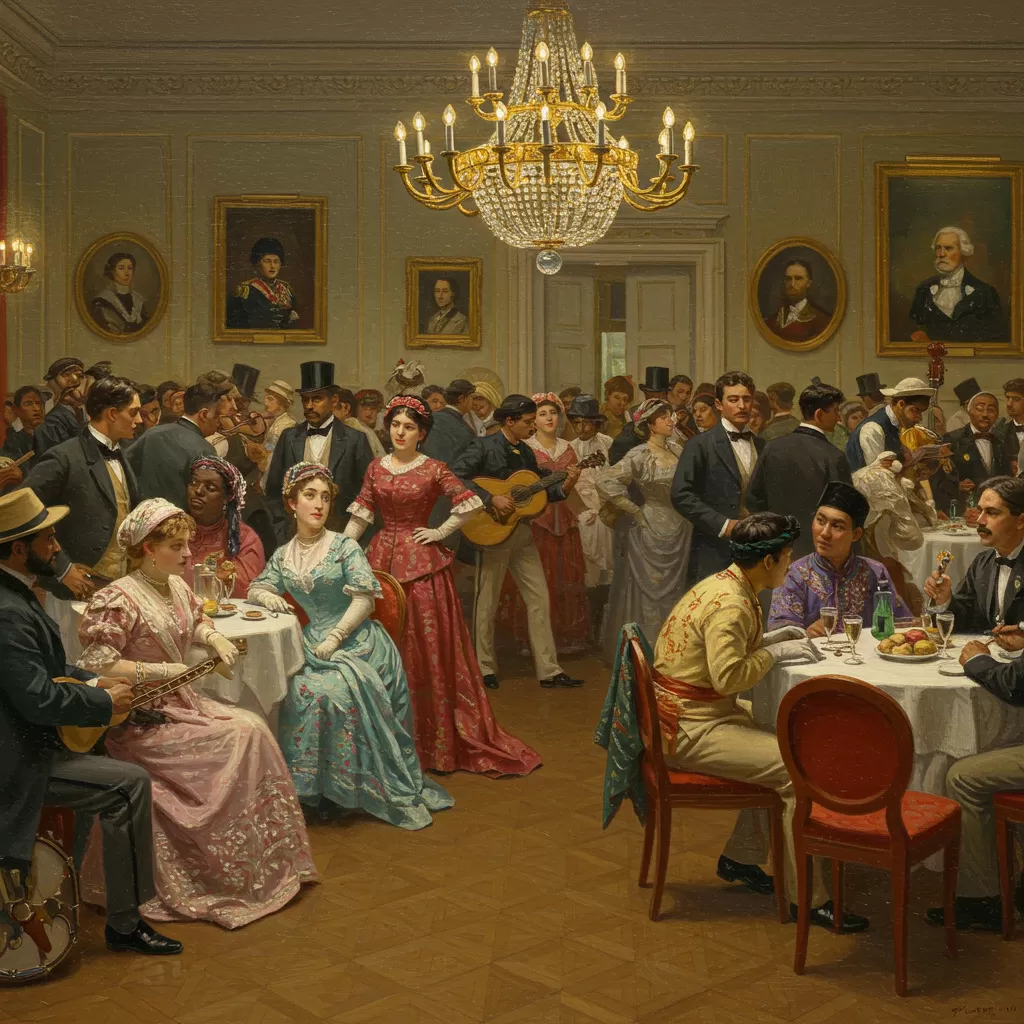 Cultural Exchanges in the Gilded Age: A Diverse Society