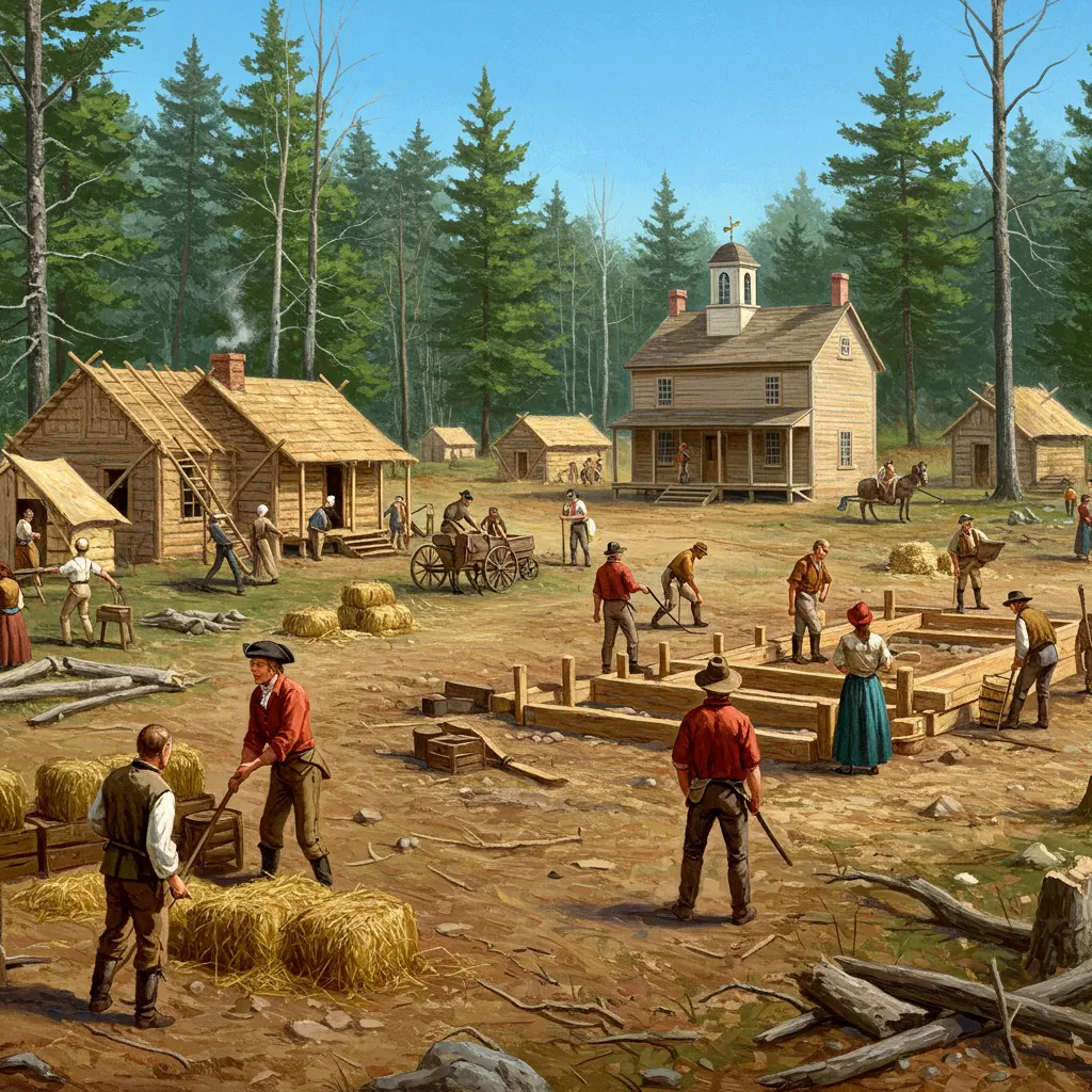 Pioneer Towns: The Birth of New Communities