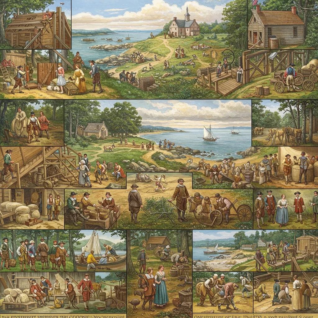 The Establishment of the New England Colonies