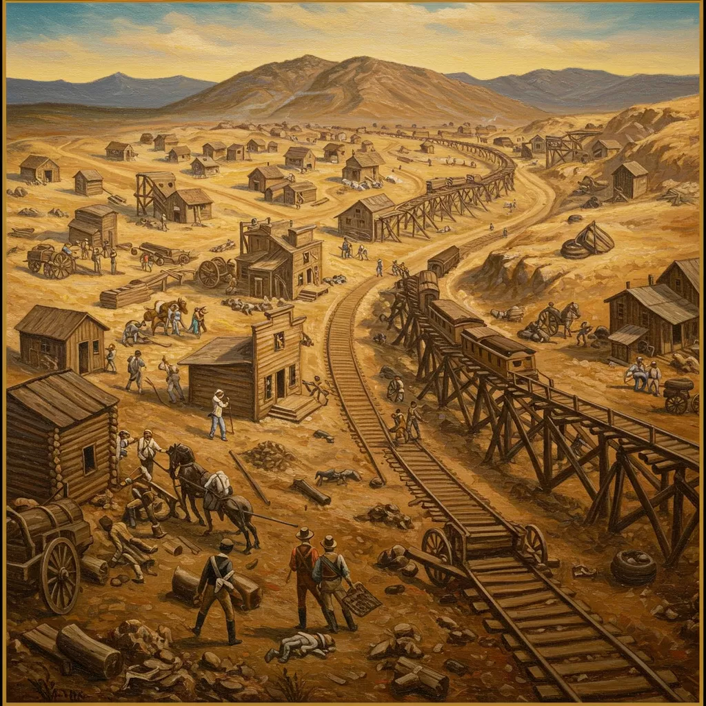 The Impact of the Gold Rush on Western Infrastructure