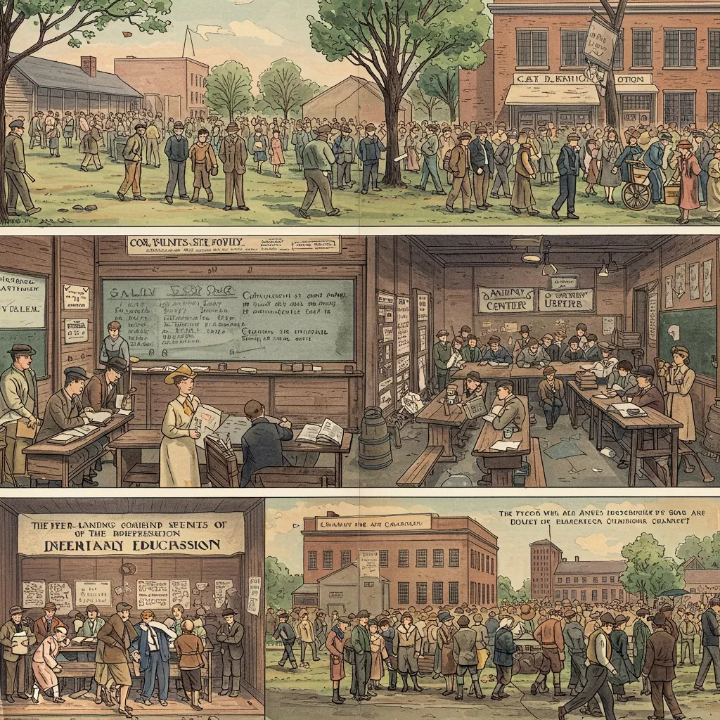 The Impact of the Great Depression on American Education Systems