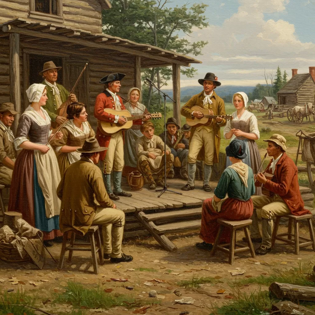 The Influence of Music and Folklore on Frontier Culture