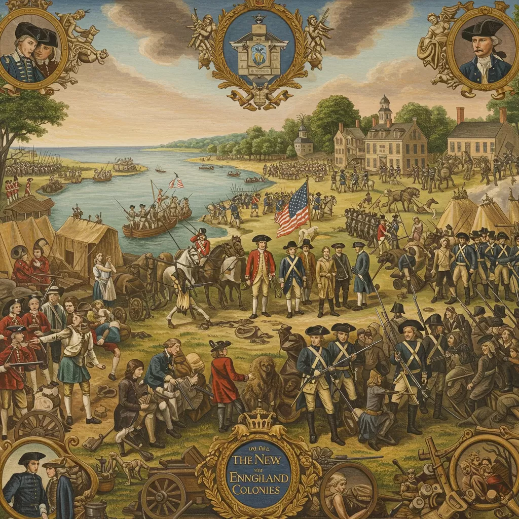 The Role of the New England Colonies in the War